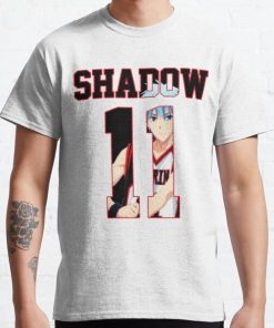 Kuroko no Basket Kuroko Tetsuya Shadow Nr 11 Jersey Classic T-Shirt RB0812 product Offical Shirt Anime Merch