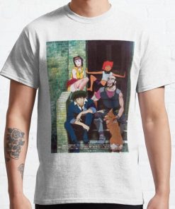 cowboy bebop main cast Classic T-Shirt RB0812 product Offical Shirt Anime Merch