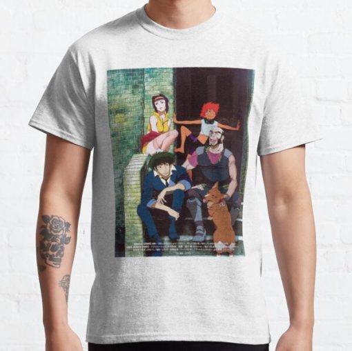 cowboy bebop main cast Classic T-Shirt RB0812 product Offical Shirt Anime Merch