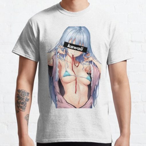 Kawaii Hentai Anime Girl Classic T-Shirt RB0812 product Offical Shirt Anime Merch
