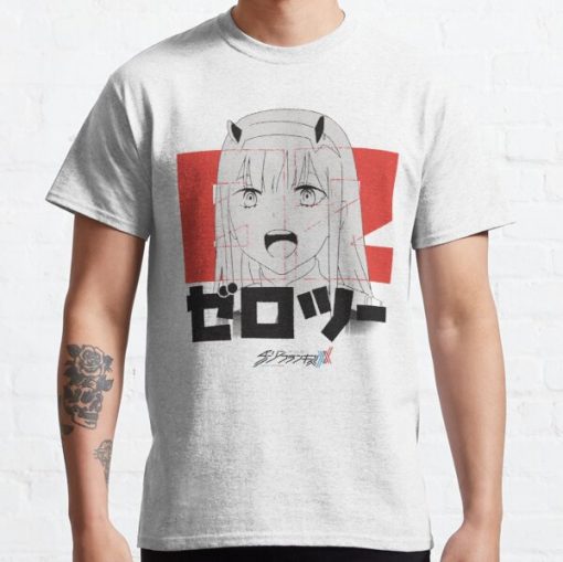Ｚｅｒｏ　Ｔｗｏ　０２　ゼロツー Classic T-Shirt RB0812 product Offical Shirt Anime Merch
