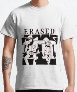 Erased - Boku dake ga inai machi Classic T-Shirt RB0812 product Offical Shirt Anime Merch