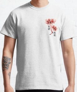 Red spider Lilly kanji Tokyo ghoul Classic T-Shirt RB0812 product Offical Shirt Anime Merch