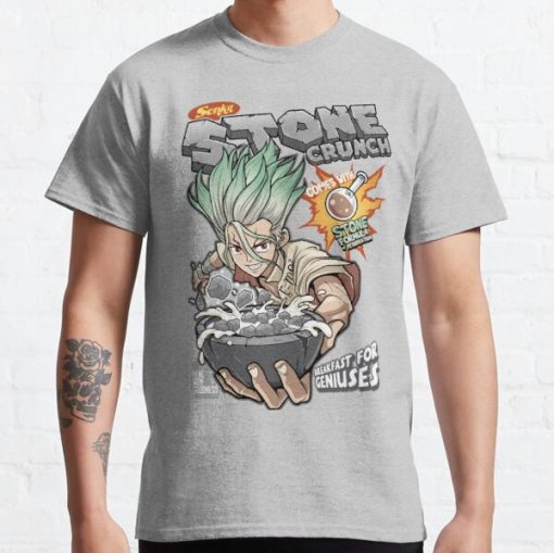 Dr. Stone ( Stone Crunch ) Classic T-Shirt RB0812 product Offical Shirt Anime Merch