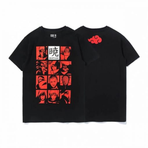 naruto akatsuki t shirt 1 - Shirt Anime™
