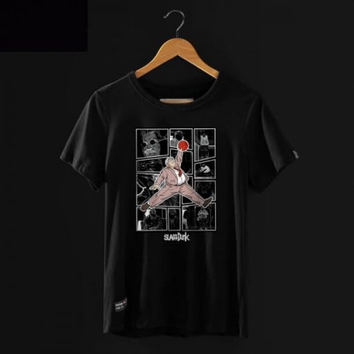 slam dunk anxi coach black tshirt - Shirt Anime™