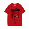 slam dunk hanamichi sakuragi t shirt 3xl red shohoku no10 tee shirt 1 - Shirt Anime™
